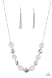 Refined Reflections - Purple Paparazzi Necklace