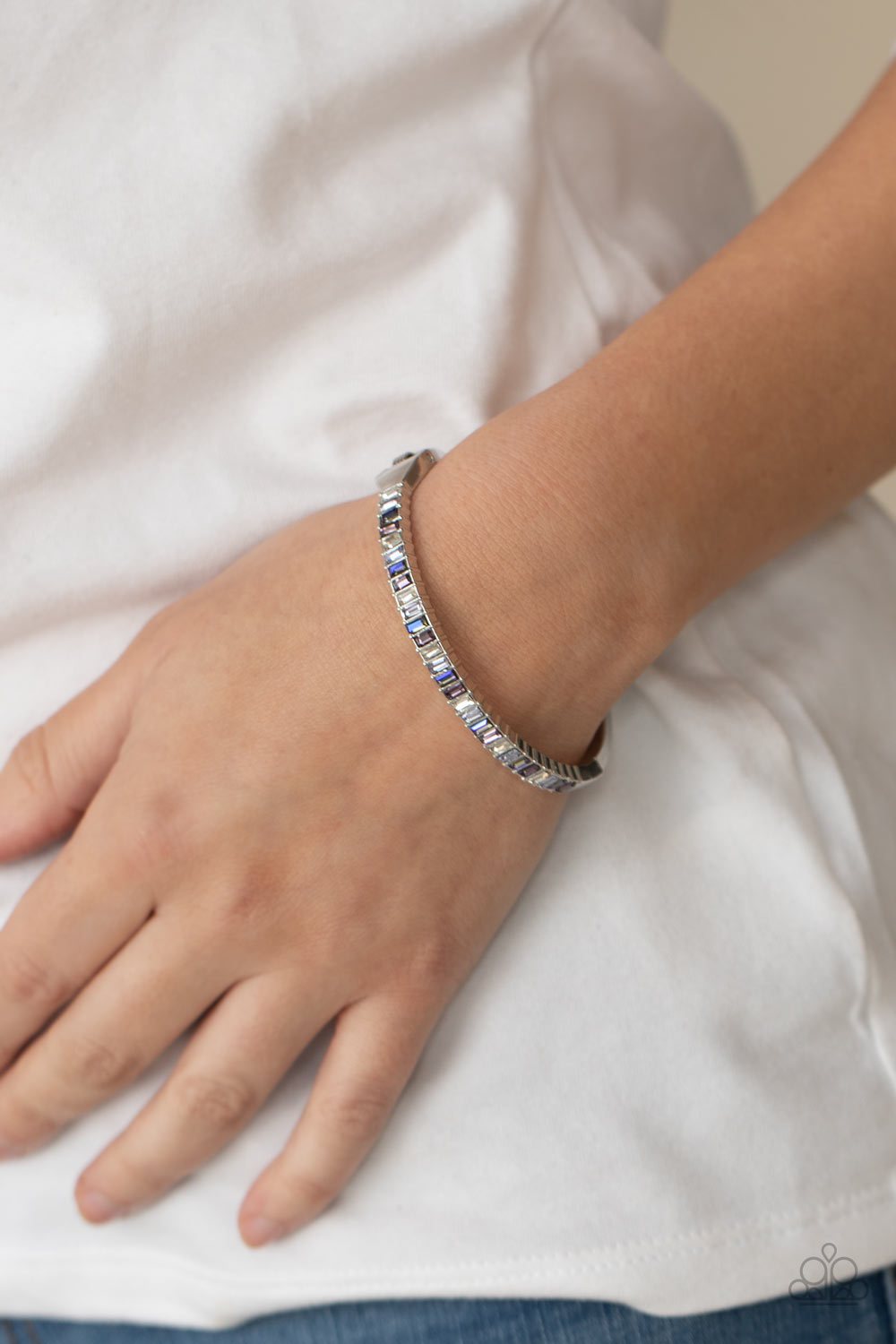 Toast to Twinkle Purple Paparazzi Bracelet
