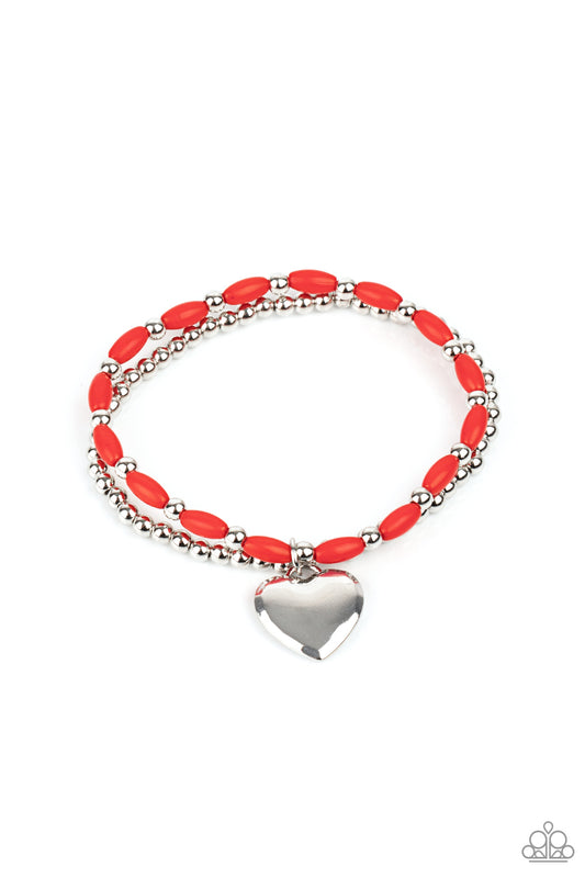 Candy Gram - Red Paparazzi Bracelet