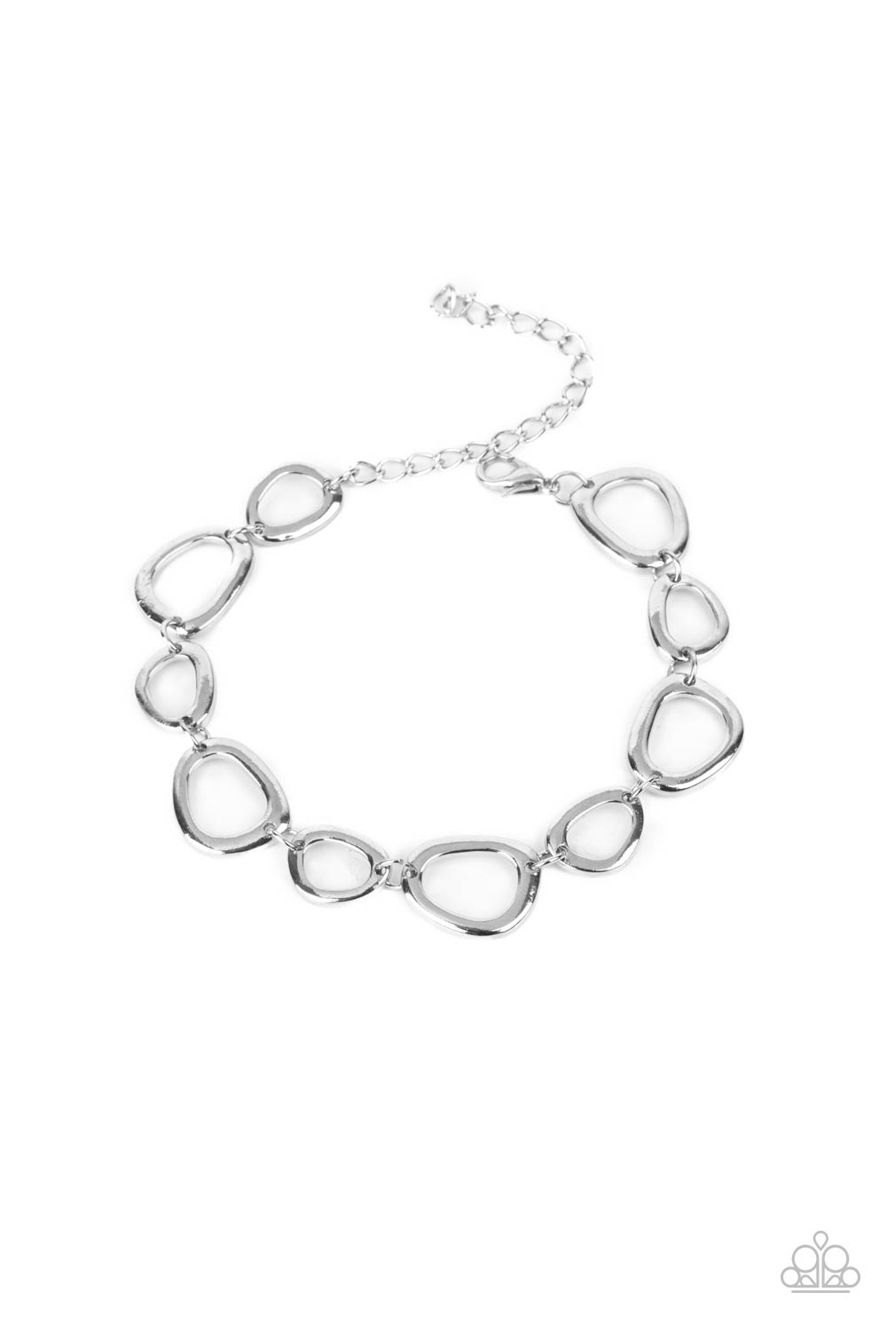 All That Mod - Silver Paparazzi Bracelet
