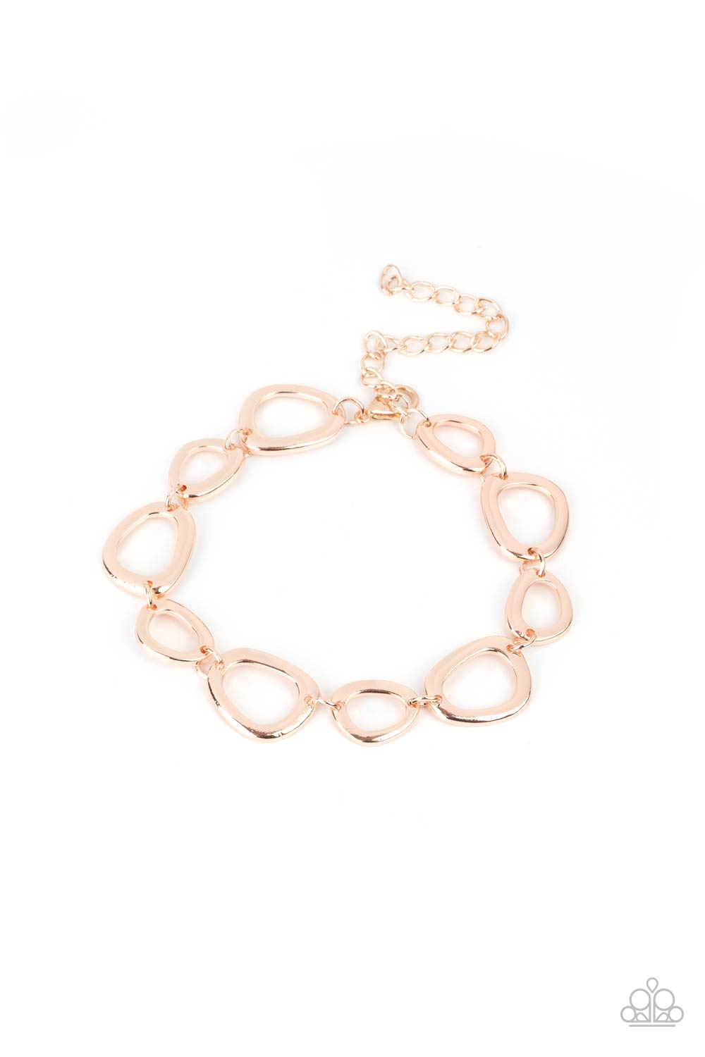 All That Mod - Rose Gold Paparazzi Bracelet