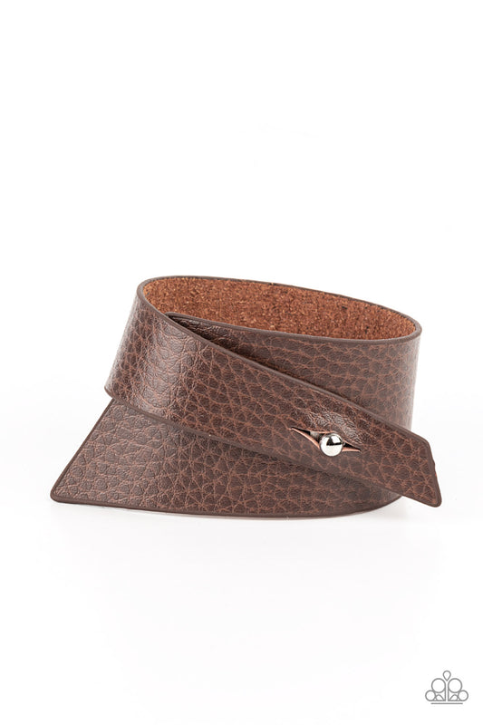 PIECE Offering - Brown Paparazzi Urban Bracelet