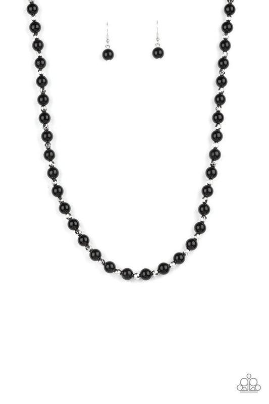 Nautical Novelty - Black Paparazzi Necklace