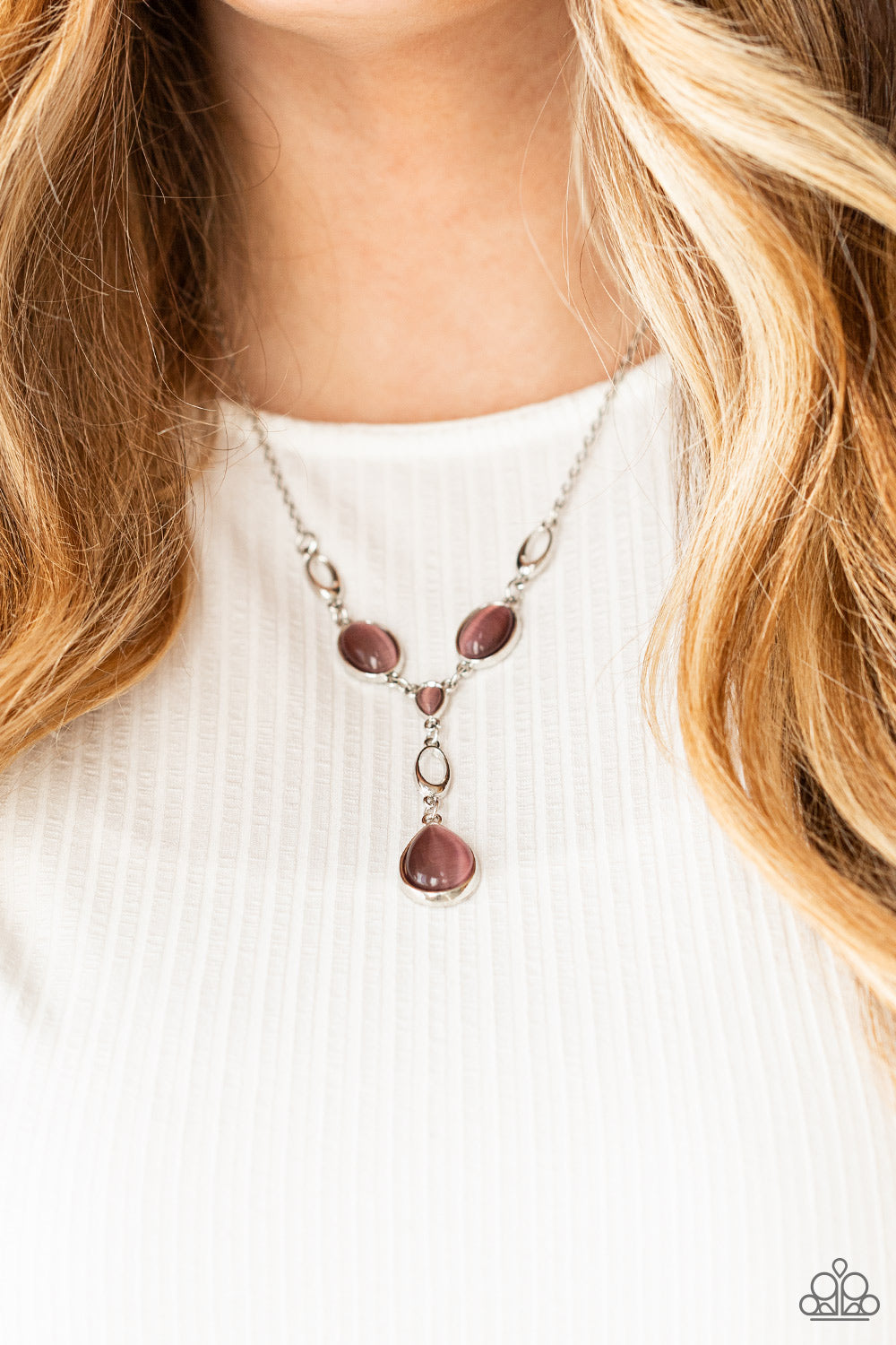 Ritzy Refinement - Purple Paparazzi Necklace
