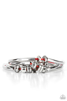 We Aim To Please - Red Paparazzi Bracelet