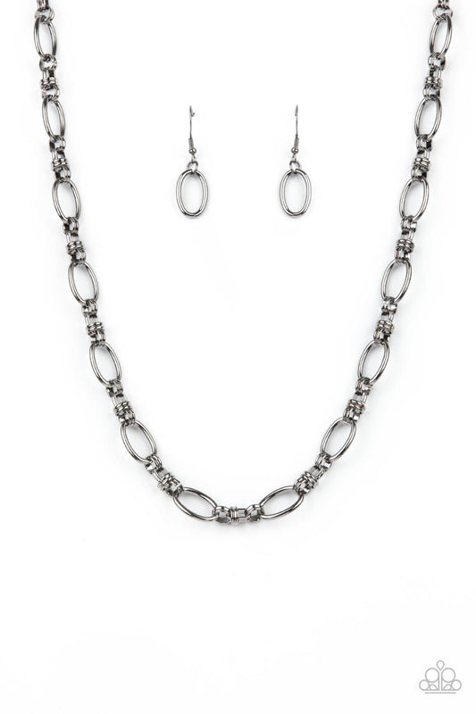 Defined Drama - Black Paparazzi Necklace