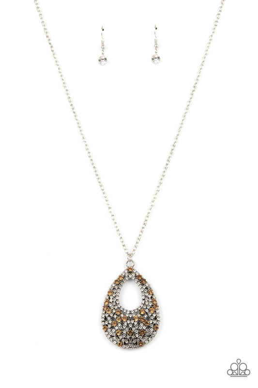 High Society Stargazing - Brown Paparazzi Necklace