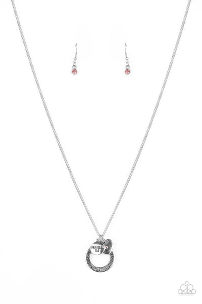 Full of Faith Pink Paparazzi Necklace