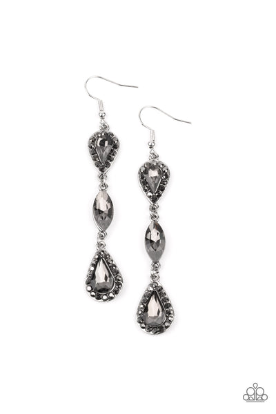 Test of TIMELESS - Silver Paparazzi Earrings