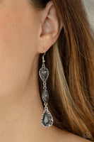 Test of TIMELESS - Silver Paparazzi Earrings