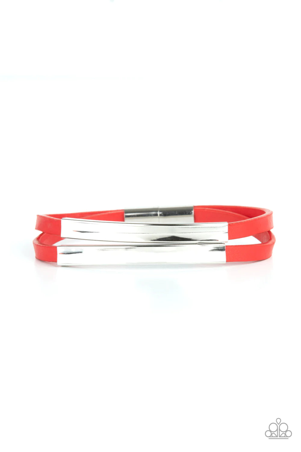 Dangerously Divine Red Paparazzi Bracelet