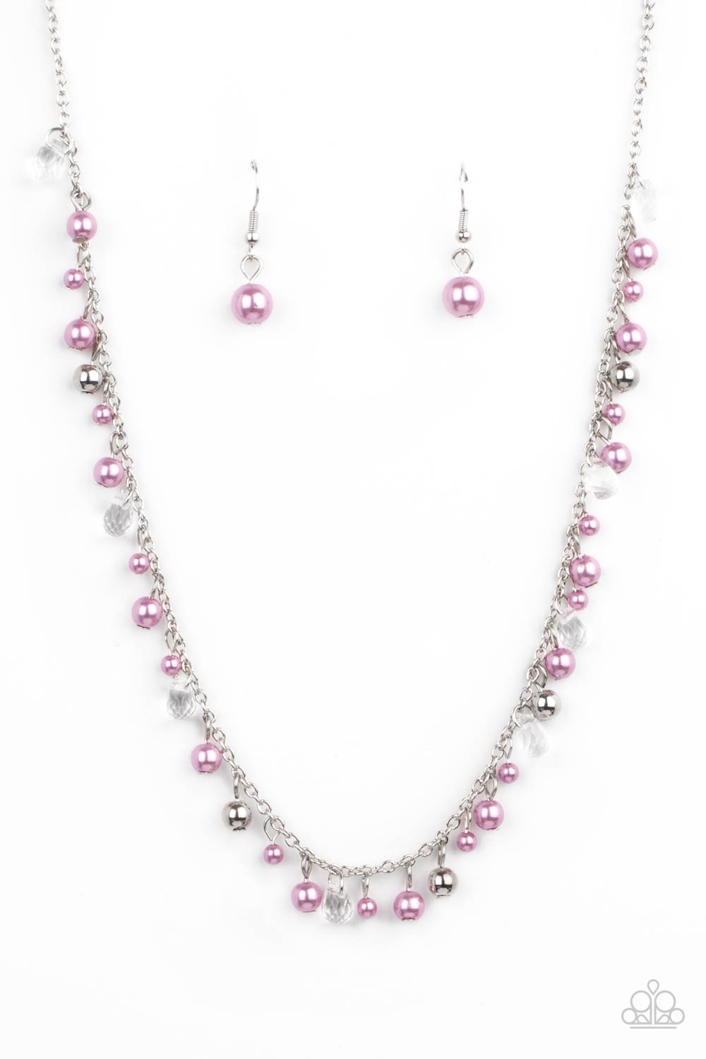 Pearl Essence - Purple Paparazzi Necklace