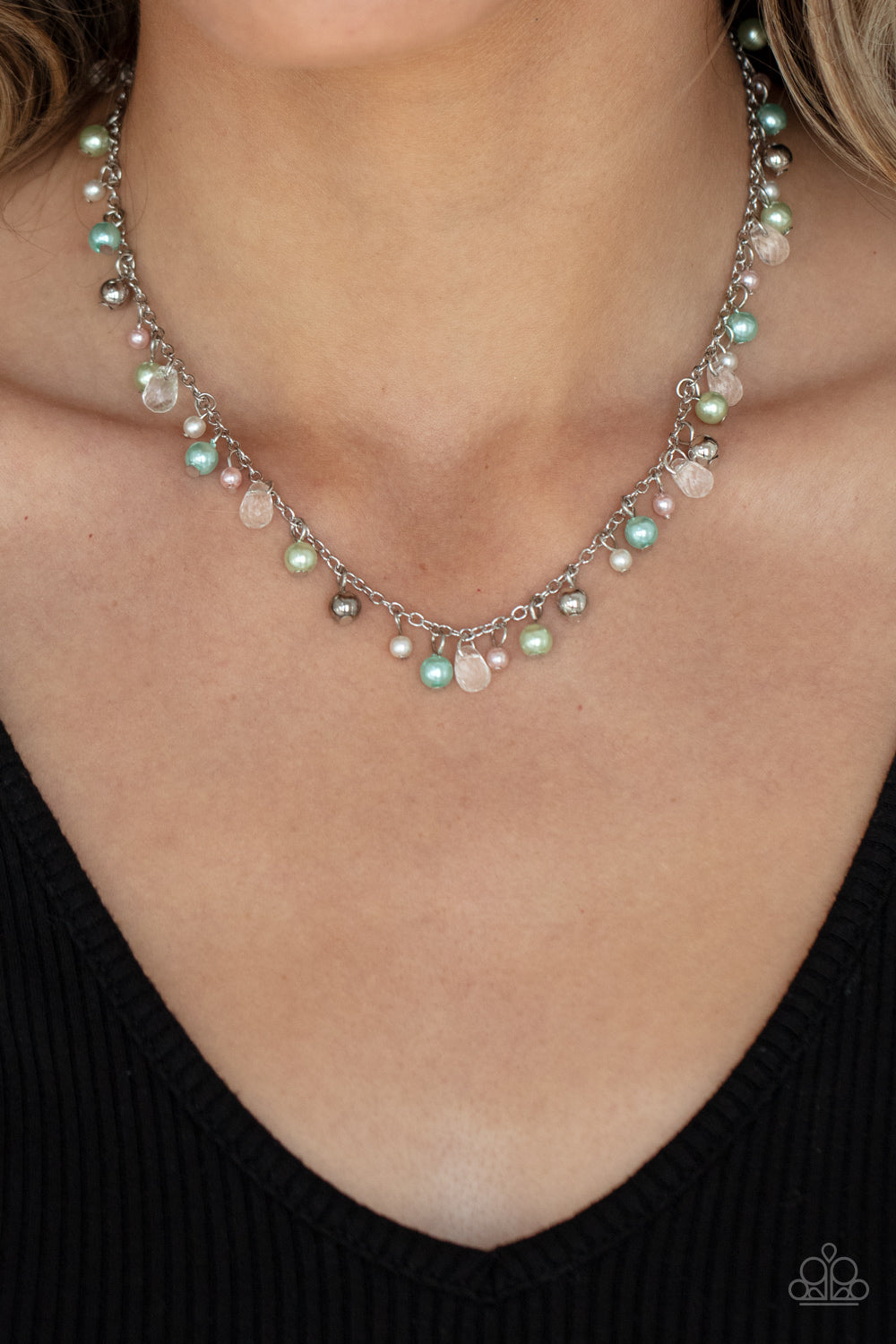 Pearl Essence - Multi Paparazzi Necklace