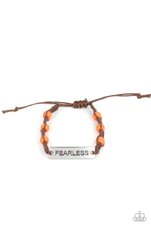 Conversation Piece Orange Paparazzi Urban Bracelet