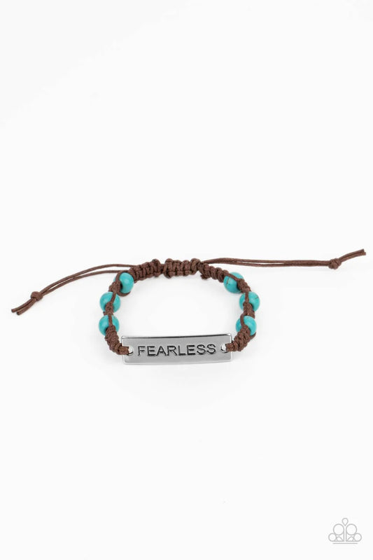 Conversation Piece Blue Paparazzi Bracelet