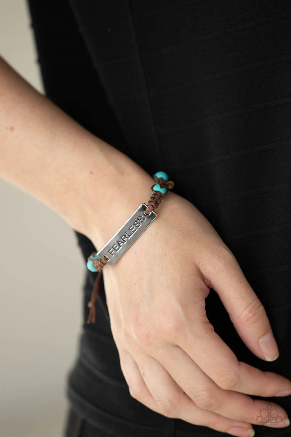 Conversation Piece Blue Paparazzi Bracelet