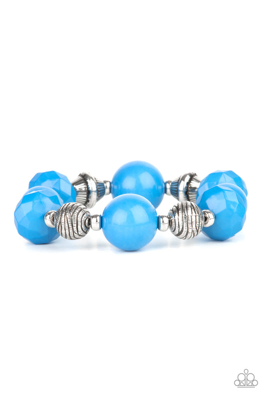 Day Trip Discovery - Blue Paparazzi Bracelet