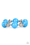 Day Trip Discovery - Blue Paparazzi Bracelet
