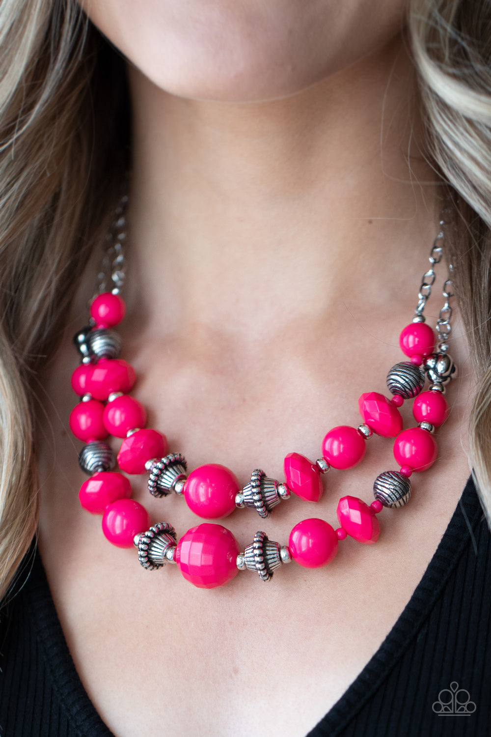 Upscale Chic - Pink Paparazzi Necklace