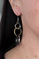 Harmoniously Handcrafted - Silver Paparazzi Earrings