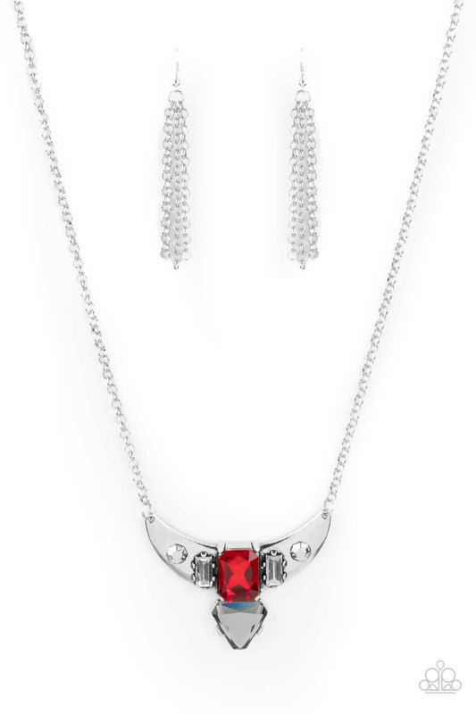 You the TALISMAN! - Red Paparazzi Necklace