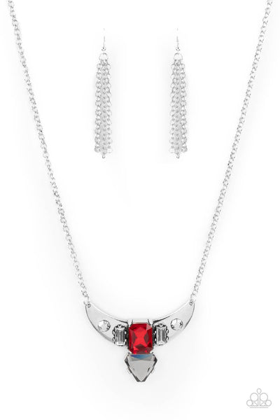 You the TALISMAN! - Red Paparazzi Necklace