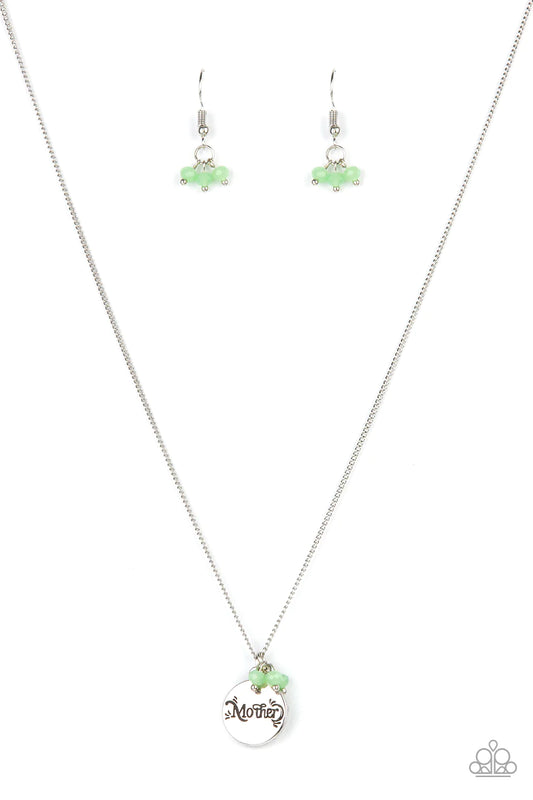 Warm My Heart Green Paparazzi Necklace