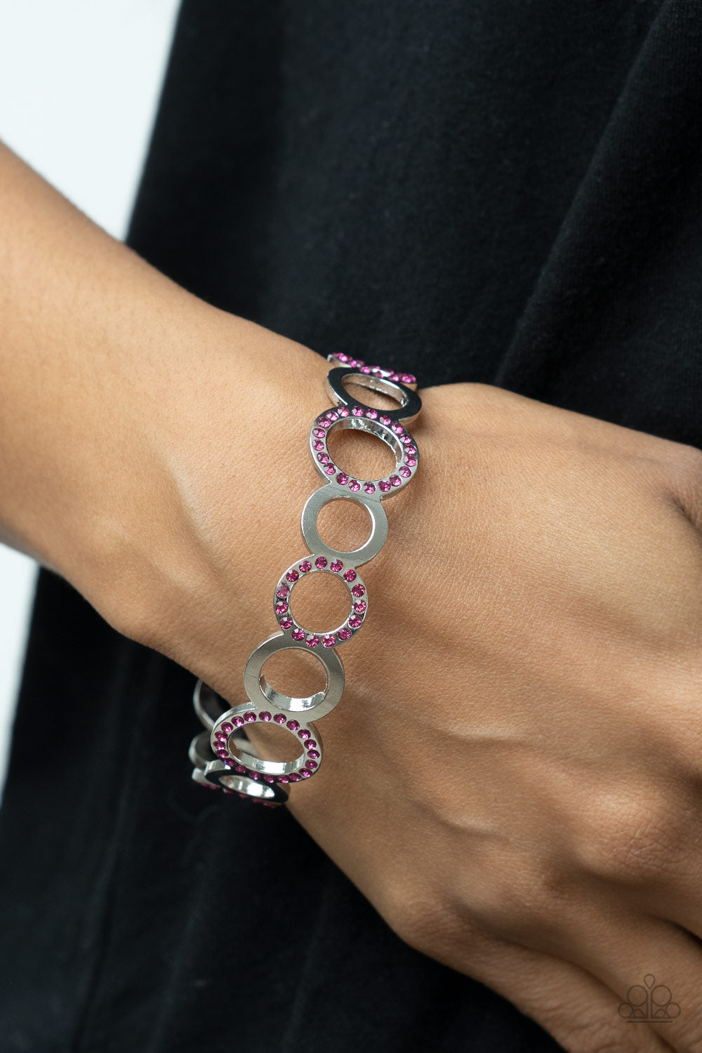 Future, Past, and POLISHED - Pink Paparazzi Bracelet
