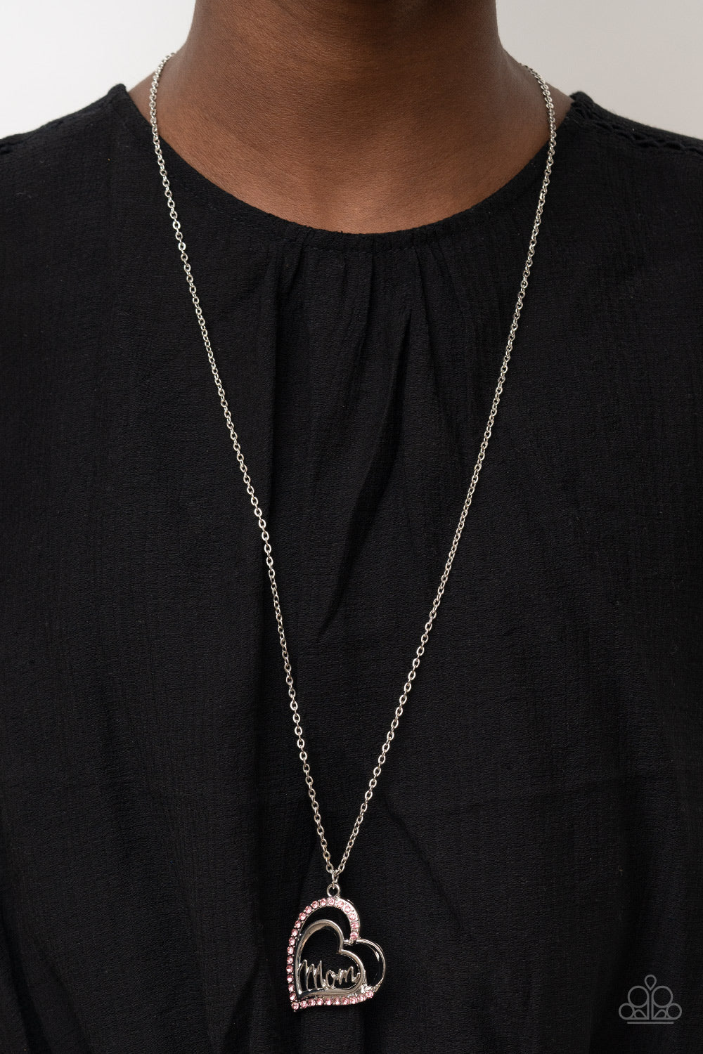 A Mothers Heart - Pink Paparazzi Necklace