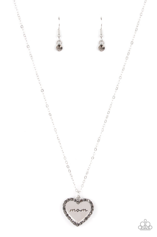 The Real Boss - Silver Paparazzi Necklace