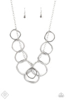 Dizzy With Desire - Silver Paparazzi Necklace
