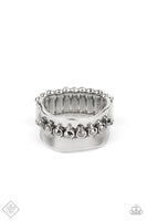 Scintillating Smolder - Silver Paparazzi Ring