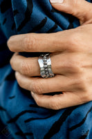 Scintillating Smolder - Silver Paparazzi Ring