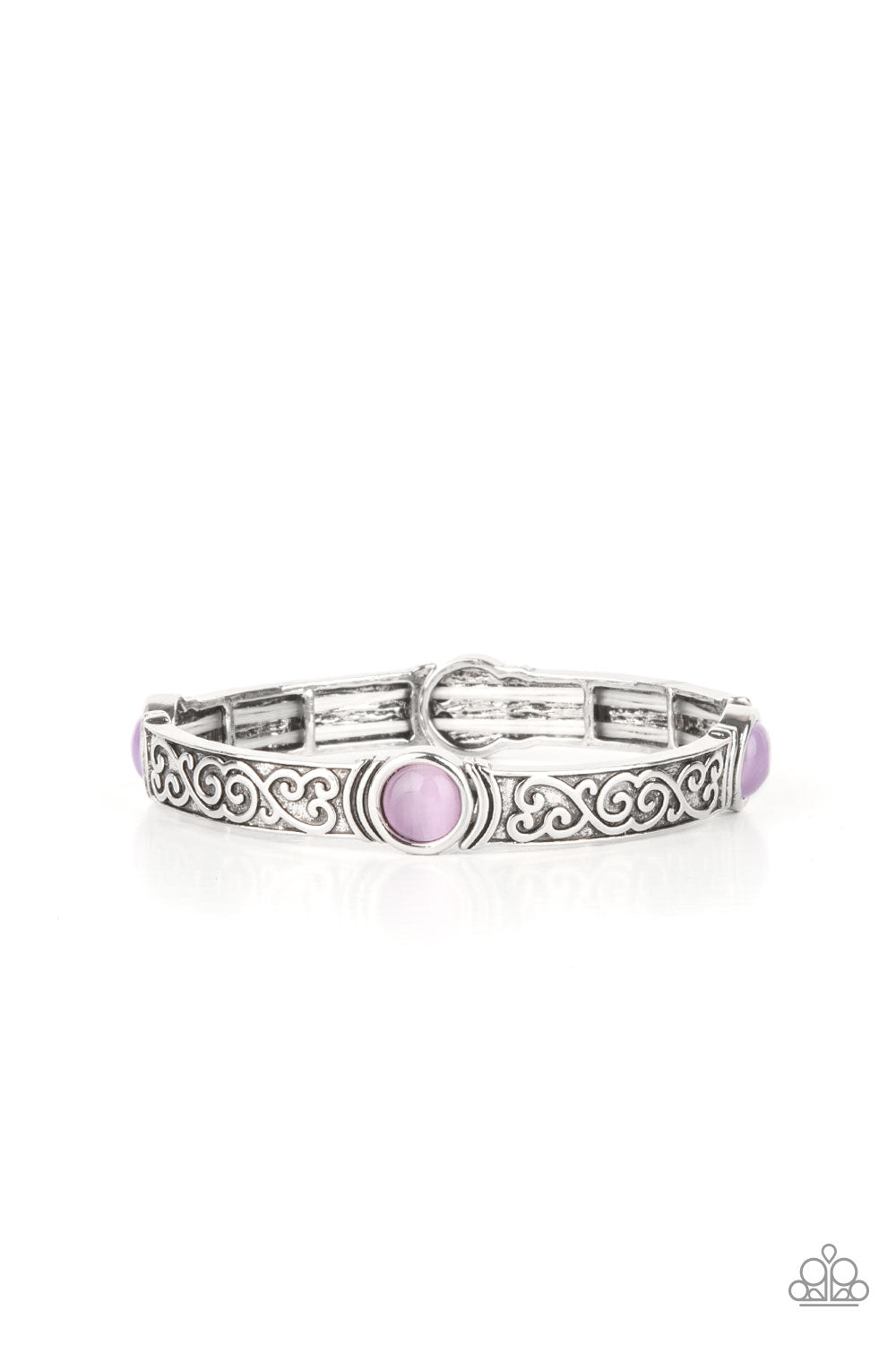 Ethereally Enchanting - Purple Paparazzi Bracelet