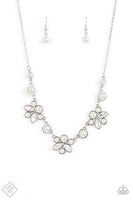 Royally Ever After White Paparazzi Fashion Fix Necklace