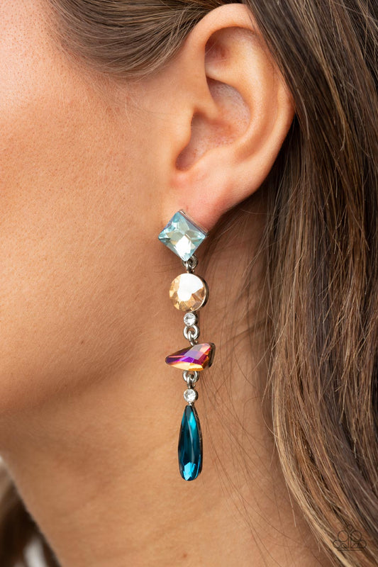 Rock Candy Elegance Multi Paparazzi Earrings