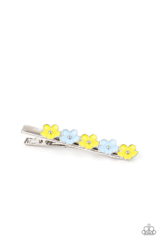 Flower Patch Flirt - Multi Paparazzi Hair Clip