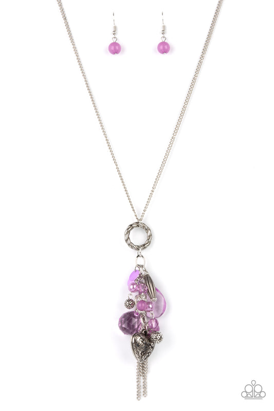 AMOR to Love - Purple Paparazzi Necklace