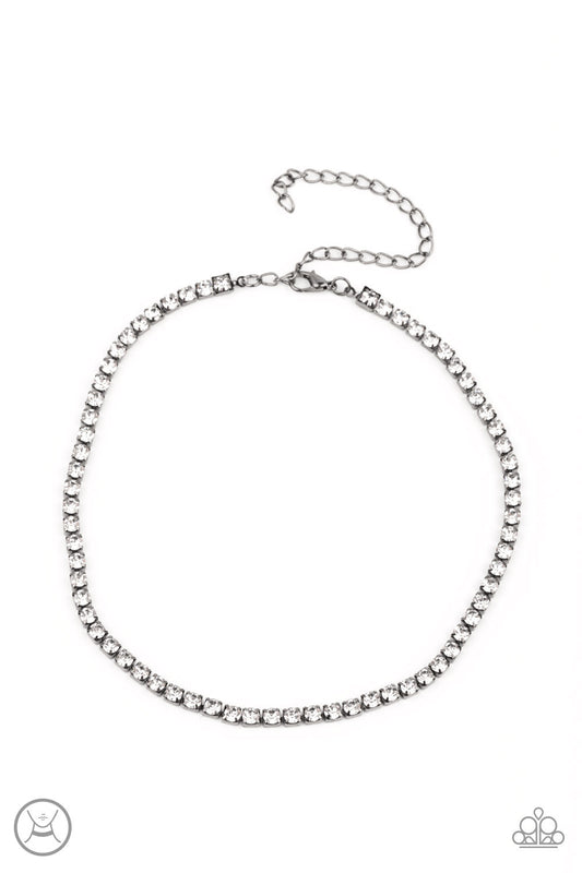 Starlight Radiance - Black Paparazzi Choker Necklace