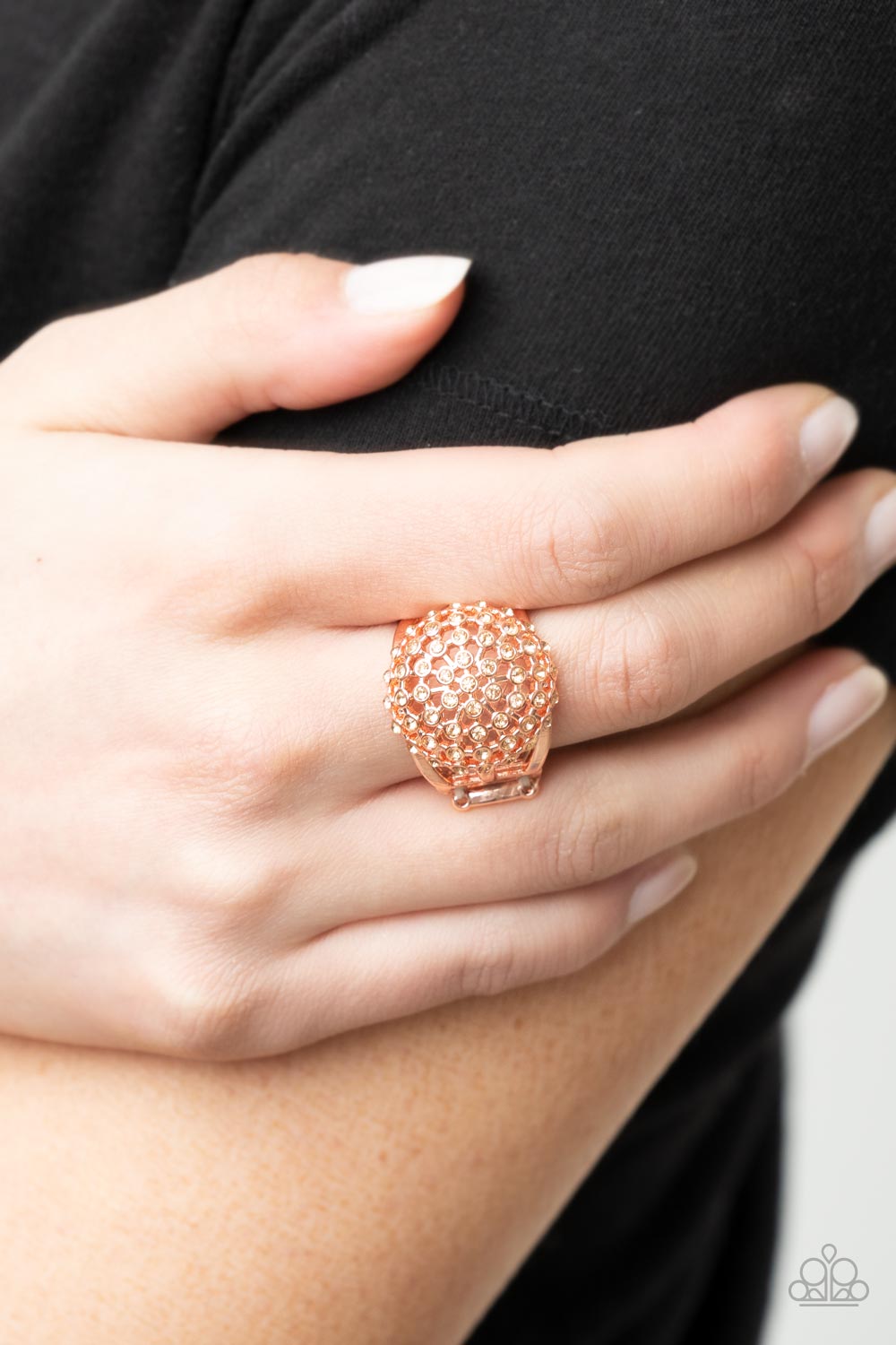 Magically Moroccan - Copper Paparazzi Ring