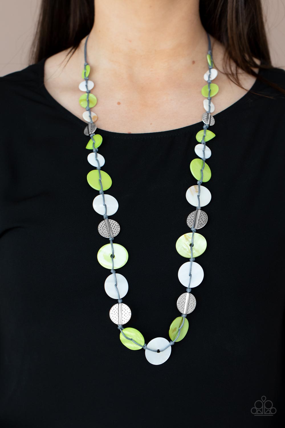 Seashore Spa - Green Paparazzi Necklace