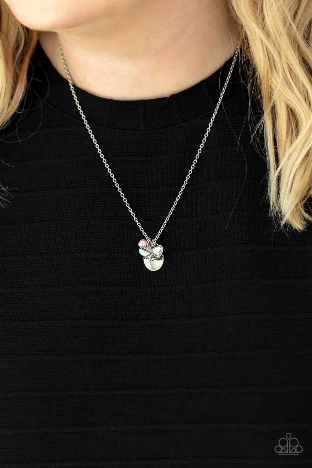 Super Mom - Pink Paparazzi Necklace