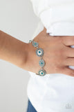 Secret Garden Glamour - Blue Paparazzi Bracelet