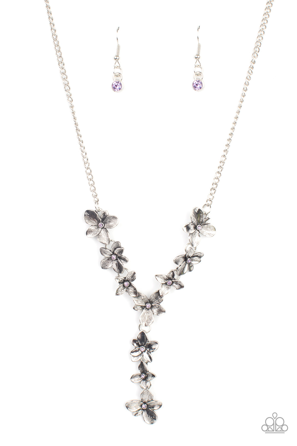 Fairytale Meadow - Purple Paparazzi Necklace