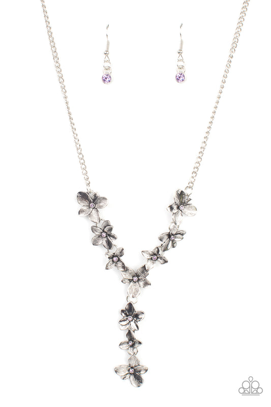 Fairytale Meadow - Purple Paparazzi Necklace