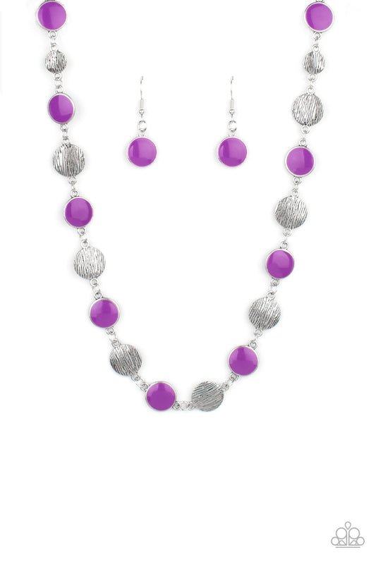 Harmonizing Hotspot - Purple Paparazzi Necklace