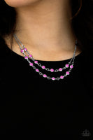 Summer Girl Purple Paparazzi Necklace