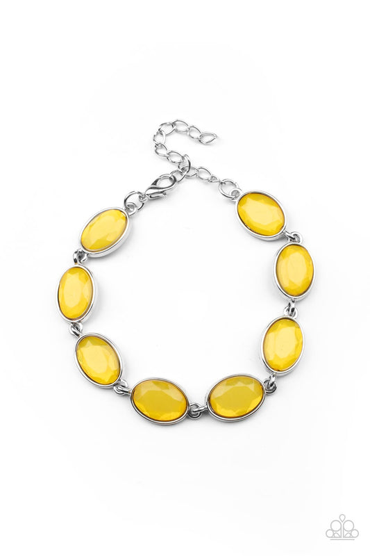 Smooth Move - Yellow Paparazzi Bracelet
