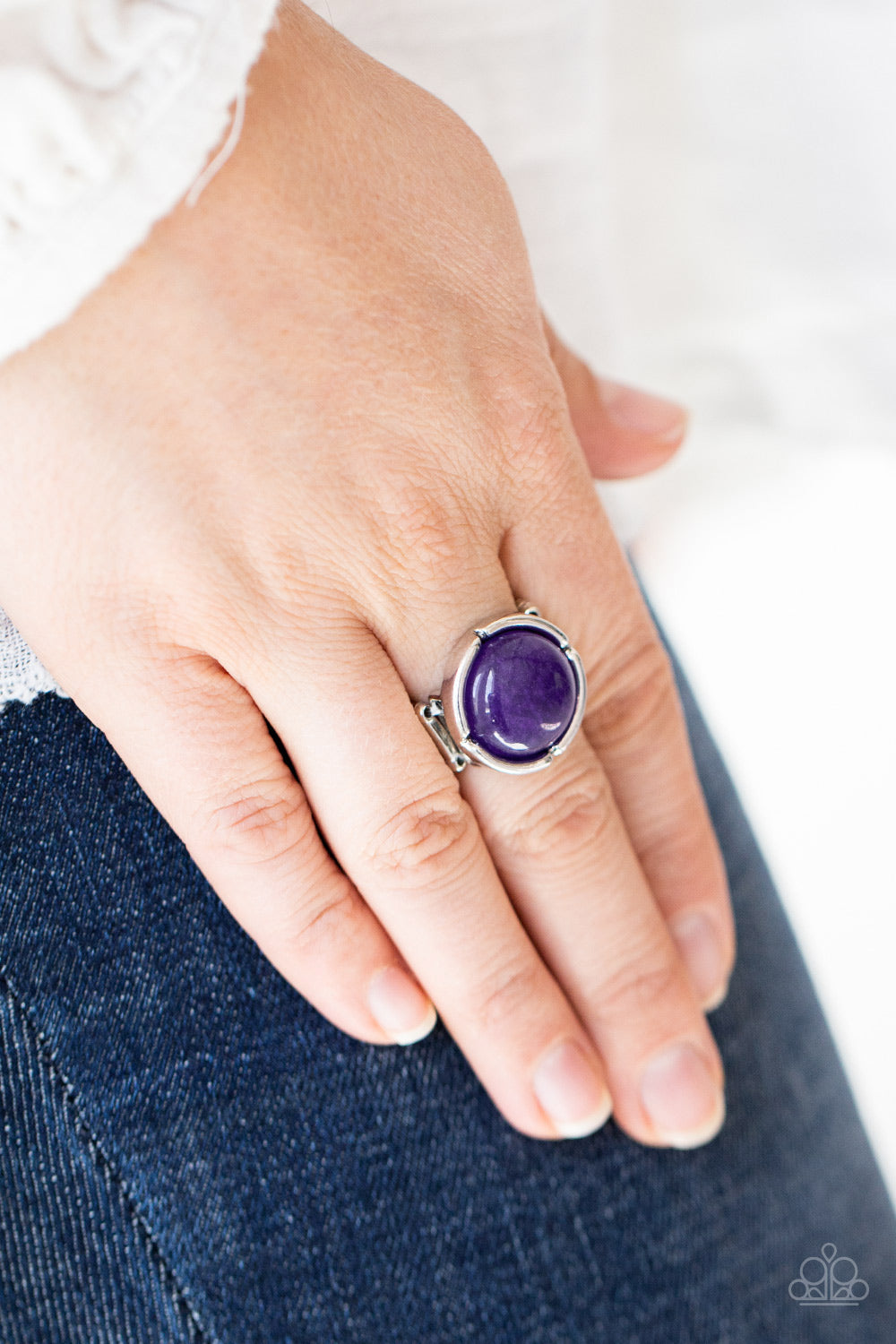 Dreamy Dunes - Purple Paparazzi Ring