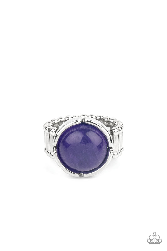 Dreamy Dunes - Purple Paparazzi Ring